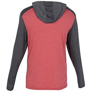 Additional Image 1 - a red and grey hoodie