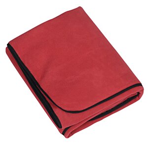 Additional Image 1 - a red wallet with a black stripe