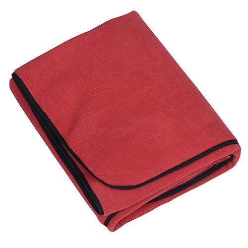 Additional Image 1 - a red wallet with a black stripe