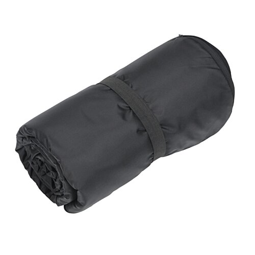 Additional Image 4 - a black rolled up blanket