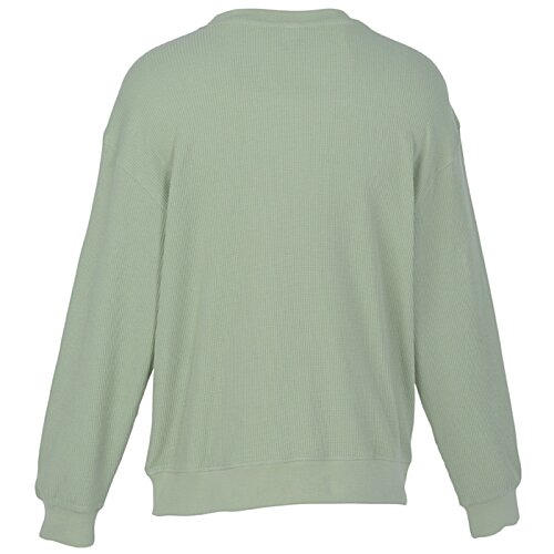 Additional Image 1 - a back of a green shirt