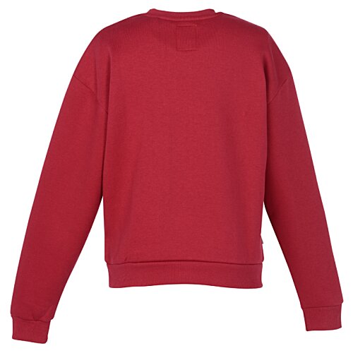 Additional Image 1 - a red sweatshirt on a white background
