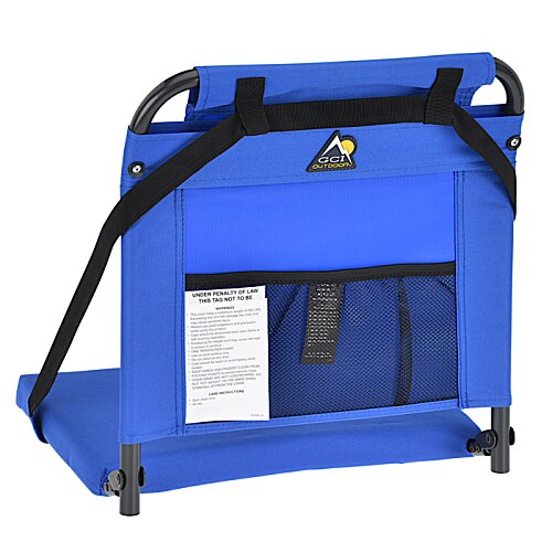 Additional Image 1 - a blue bag with black straps