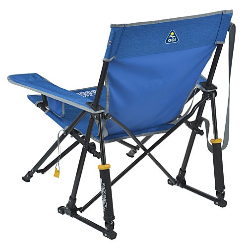 Additional Image 2 - a blue folding chair with a white background