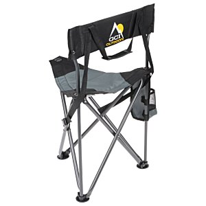 Additional Image 2 - a black folding chair with legs