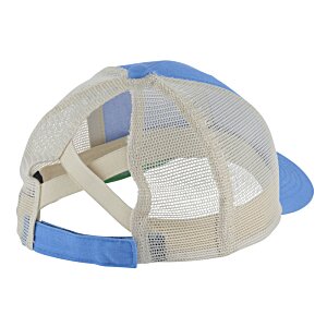 Additional Image 1 - a blue and white cap