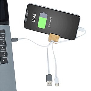 Additional Image 2 - a phone charging on a laptop