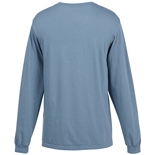 Additional Image 1 - a long sleeved blue shirt