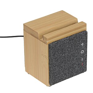 Additional Image 3 - a wooden box with a black and grey surface