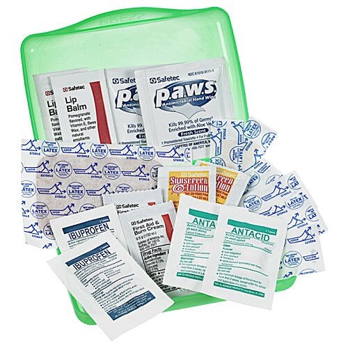 Additional Image 2 - a green case with several cards