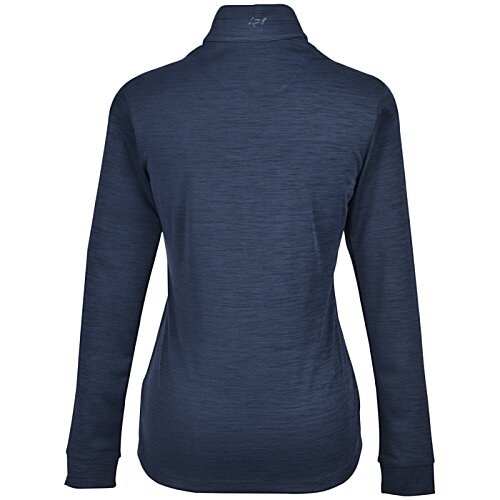 Additional Image 1 - a blue long sleeved shirt