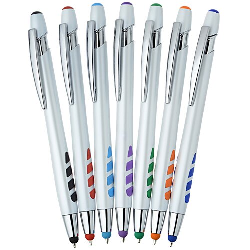 Additional Image 5 - a group of pens in a row