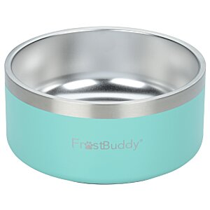 Additional Image 1 - a blue and silver bowl