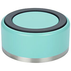 Additional Image 2 - a blue and silver round object