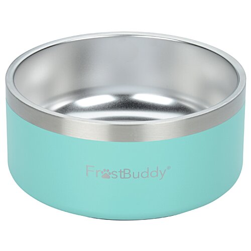 Additional Image 1 - a blue and silver bowl