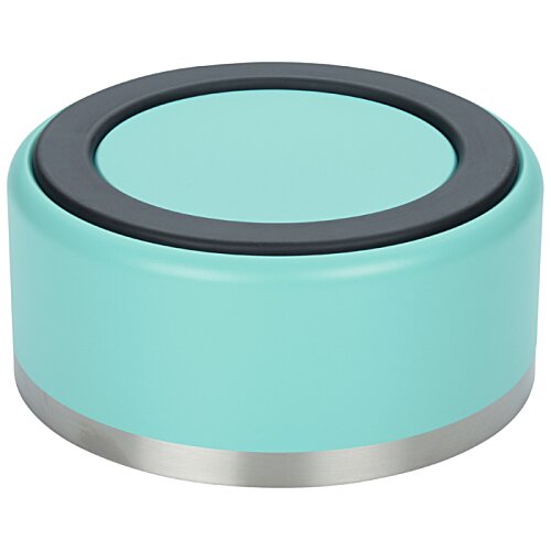Additional Image 2 - a blue and silver round object