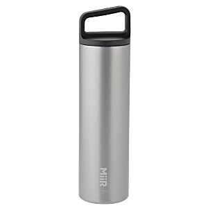 Additional Image 1 - a silver and black water bottle