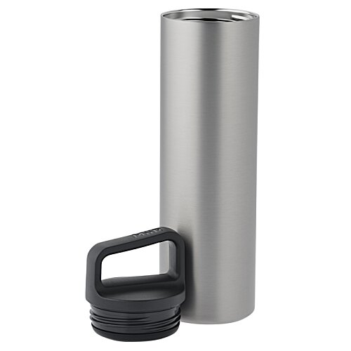 Additional Image 2 - a silver cylinder with a black handle
