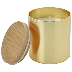 Additional Image 2 - a gold candle with a lid