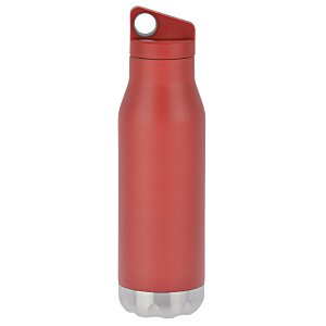 Additional Image 1 - a red water bottle with a red cap