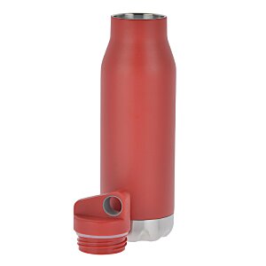 Additional Image 2 - a red and silver thermos