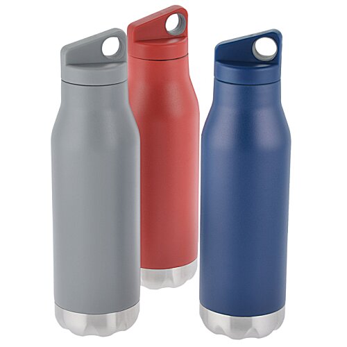 Additional Image 3 - a group of different colored water bottles