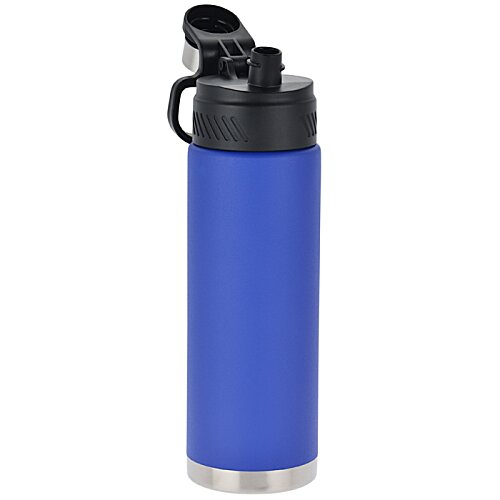 Additional Image 2 - a blue and black water bottle