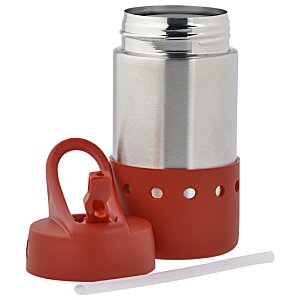 Additional Image 3 - a metal container with a red handle