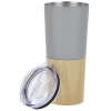 View Image 2 of 2 of Hunter Vacuum Tumbler with Bamboo Bottom - 16 oz.