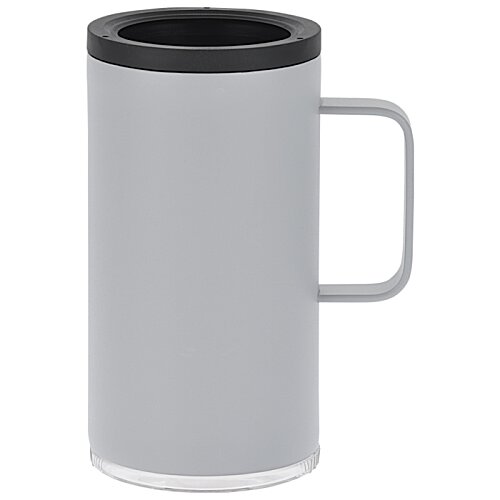 Additional Image 2 - a white mug with a black handle