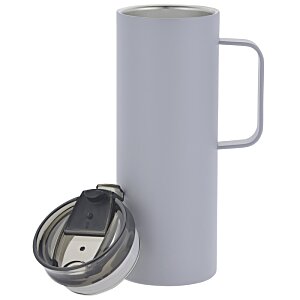 Additional Image 3 - a white mug with a lid