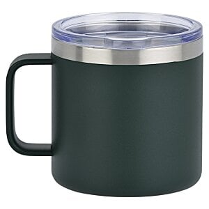 Additional Image 2 - a black and silver mug