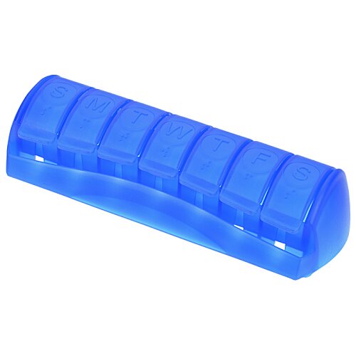 Additional Image 1 - a blue plastic object with a white background