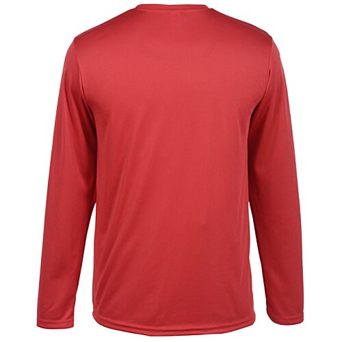 Additional Image 1 - a red long sleeved shirt