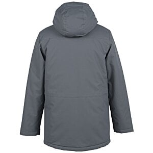 Additional Image 1 - a grey jacket with a hood