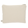 View Image 2 of 2 of Organic Cotton Zippered  Pouch