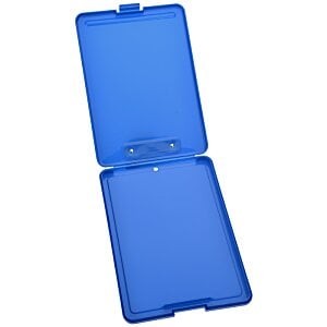Additional Image 3 - a blue plastic container with a black handle