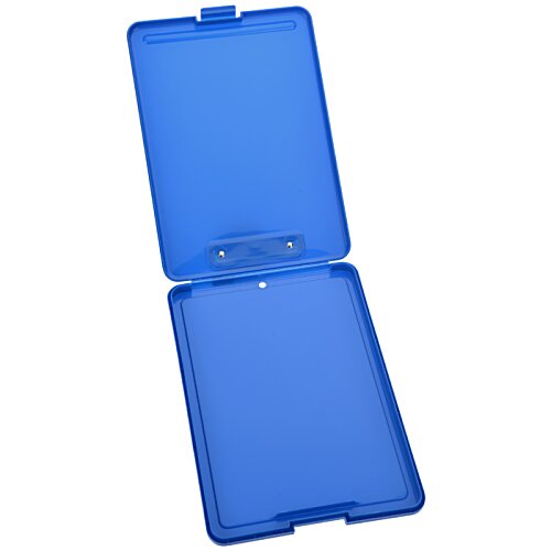 Additional Image 3 - a blue plastic container with a black handle