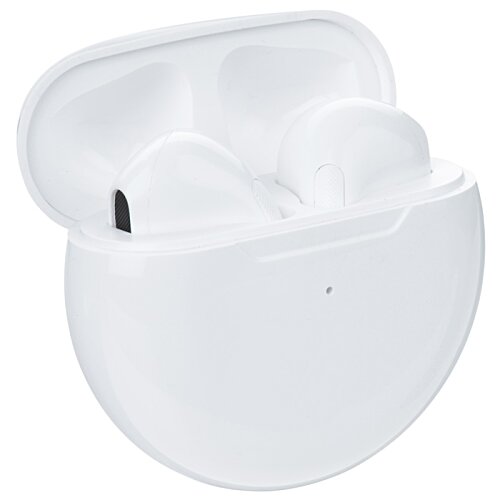 Additional Image 2 - a white wireless earbuds