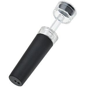 Additional Image 1 - a black and clear plastic handle