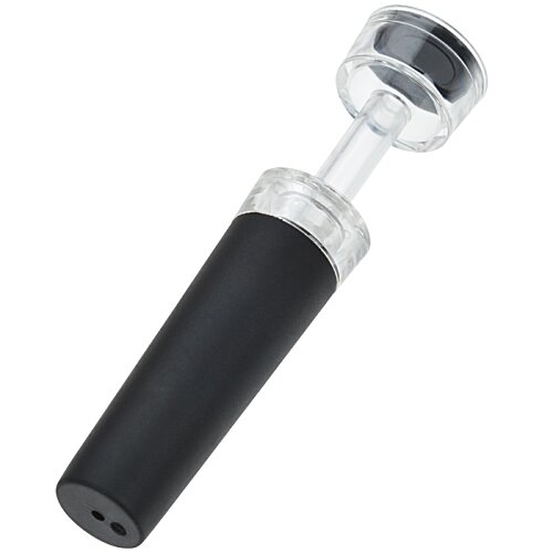 Additional Image 1 - a black and clear plastic handle