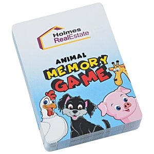 Additional Image 1 - a rectangular card with cartoon characters on it