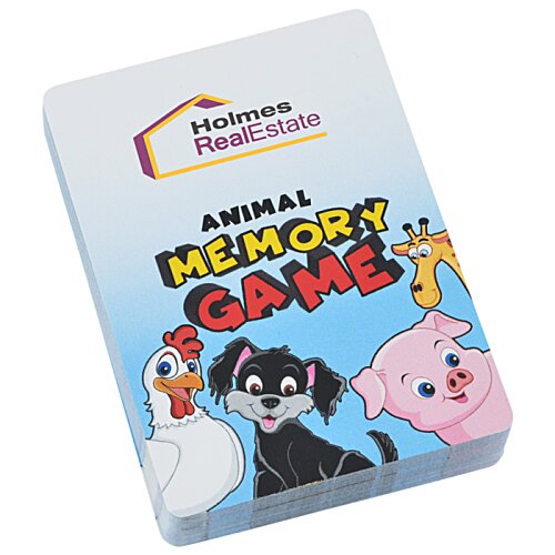 Additional Image 1 - a rectangular card with cartoon characters on it