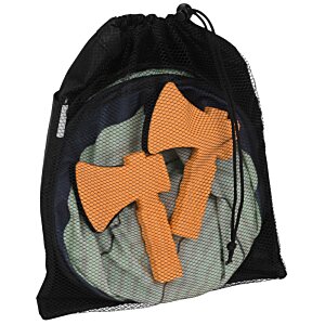 Additional Image 2 - a black bag with orange axes