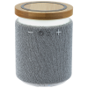 View Image 3 of 9 of Ultra Sound Speaker with Bamboo Wireless Charger - 24 hr