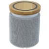 View Image 7 of 9 of Ultra Sound Speaker with Bamboo Wireless Charger - 24 hr