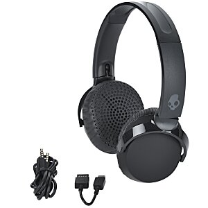 Additional Image 1 - a black headphones with wires