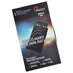 Additional Image 1 - a black and white rectangular object with a picture of a cell phone