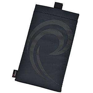 Additional Image 4 - a black rectangular object with a swirl design