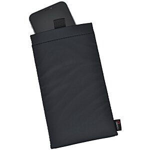 Additional Image 5 - a black cell phone in a black case